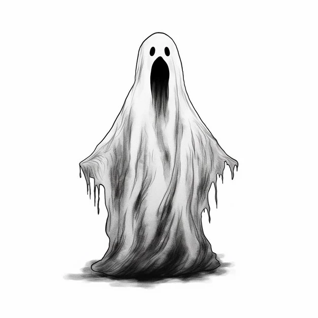 Creepy Drawings - Ghost Apparitions