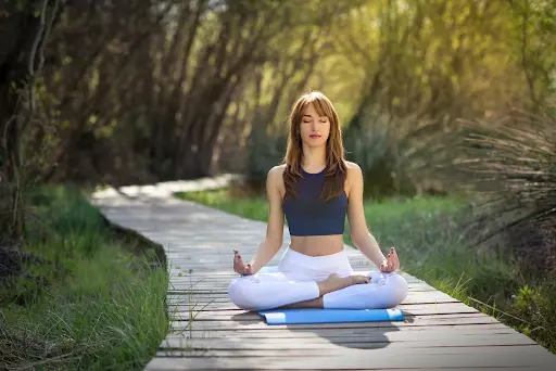 Girl Doing Meditation