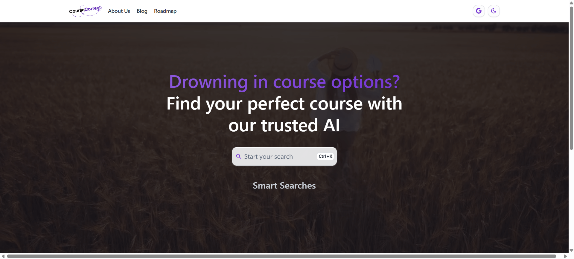 Why We Built CourseCorrect