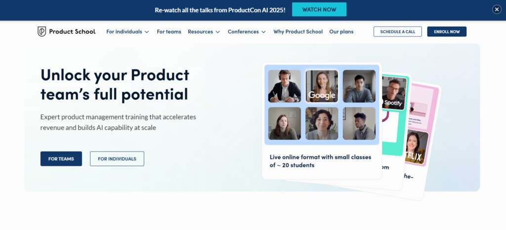 Product School’s Product Manager Certification (PMC)